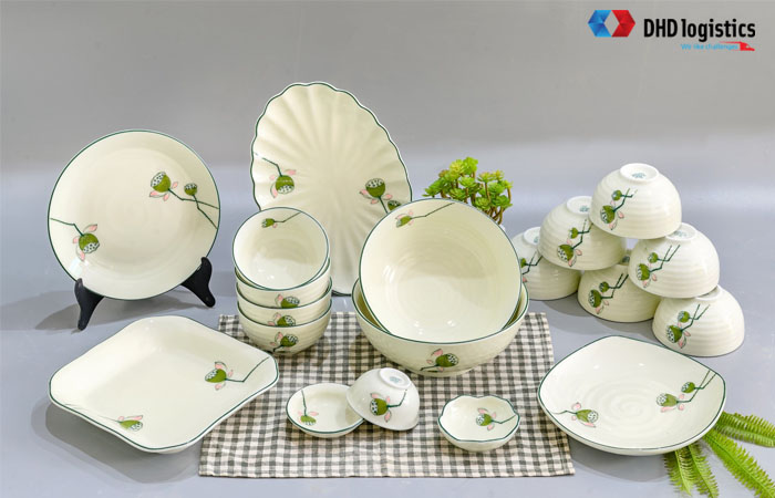 thủ tục nhập khẩu bát đĩa